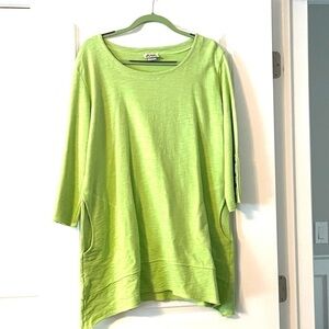 Wild Palms Tunic Top